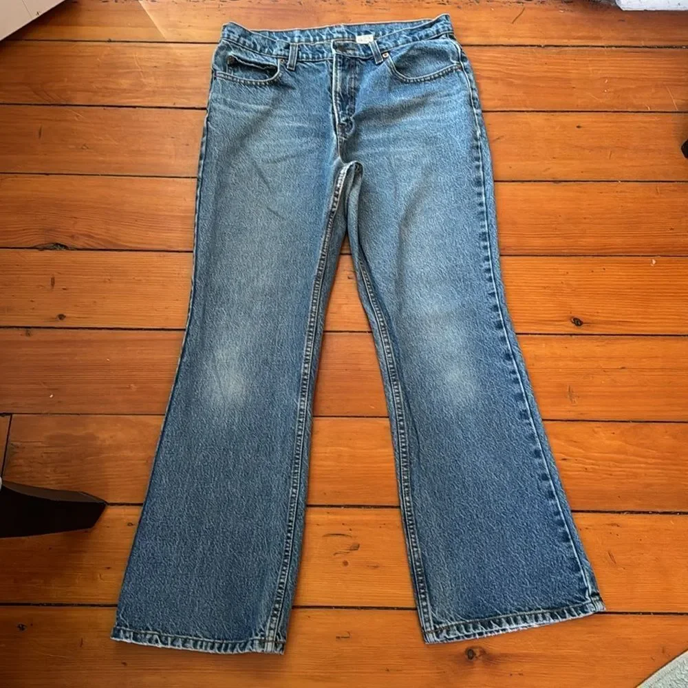 Jordache VTG *Stiff* Bootcut Denim Jeans Sz 28 11/12 EUC! TRENDING!